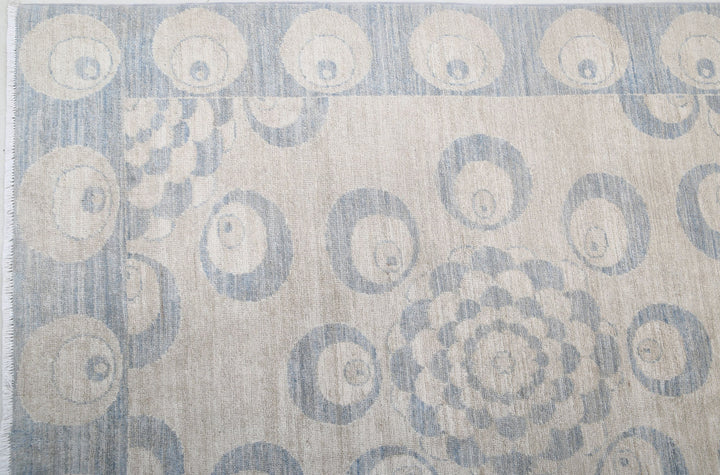 Hand Knotted Serenity Wool Rug 8' 9" x 11' 8" - No. AT86806