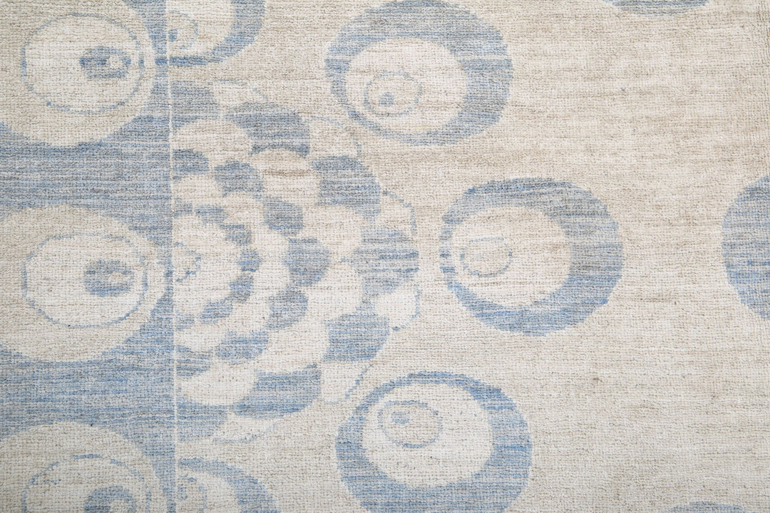 Hand Knotted Serenity Wool Rug 8' 9" x 11' 8" - No. AT86806