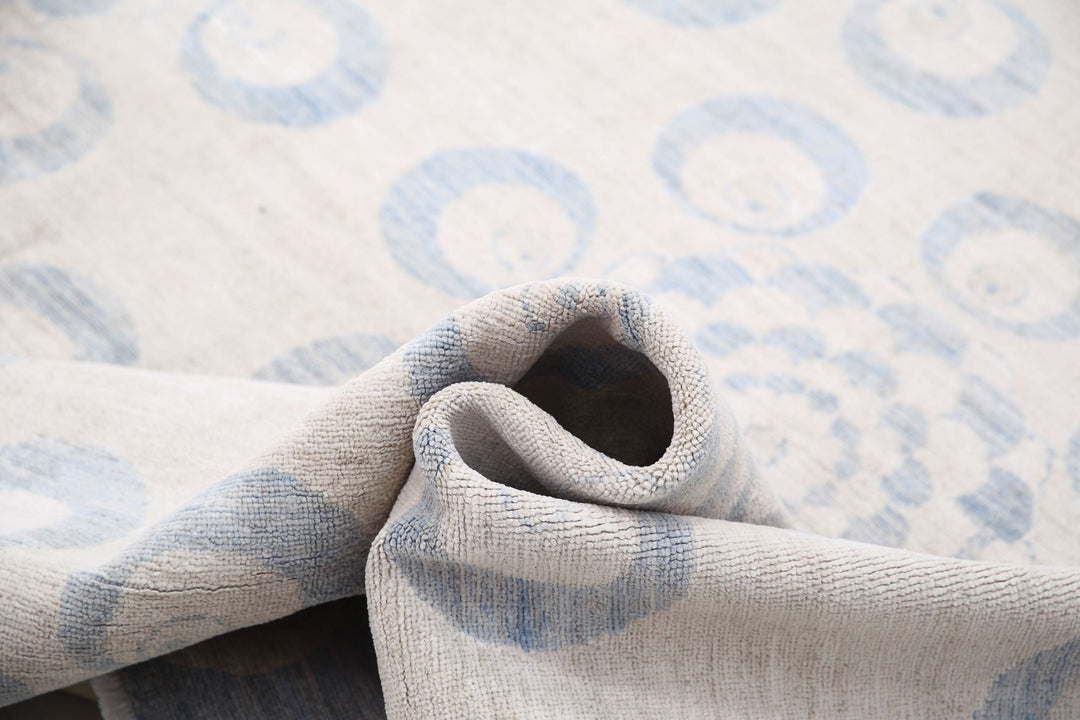 Hand Knotted Serenity Wool Rug 8' 9" x 11' 8" - No. AT86806