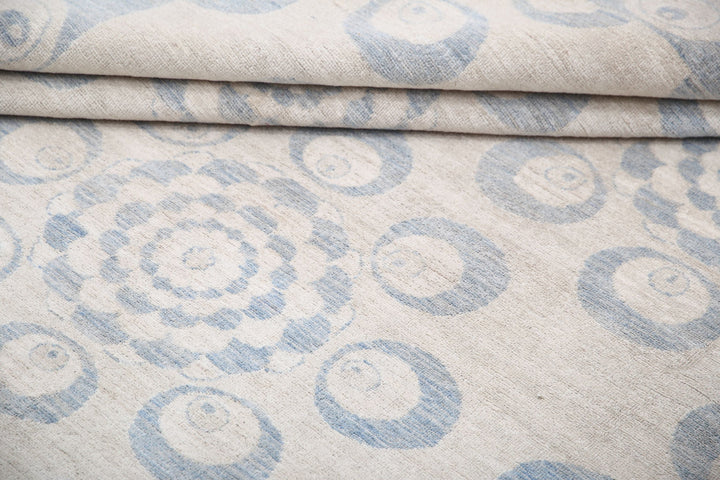 Hand Knotted Serenity Wool Rug 8' 9" x 11' 8" - No. AT86806