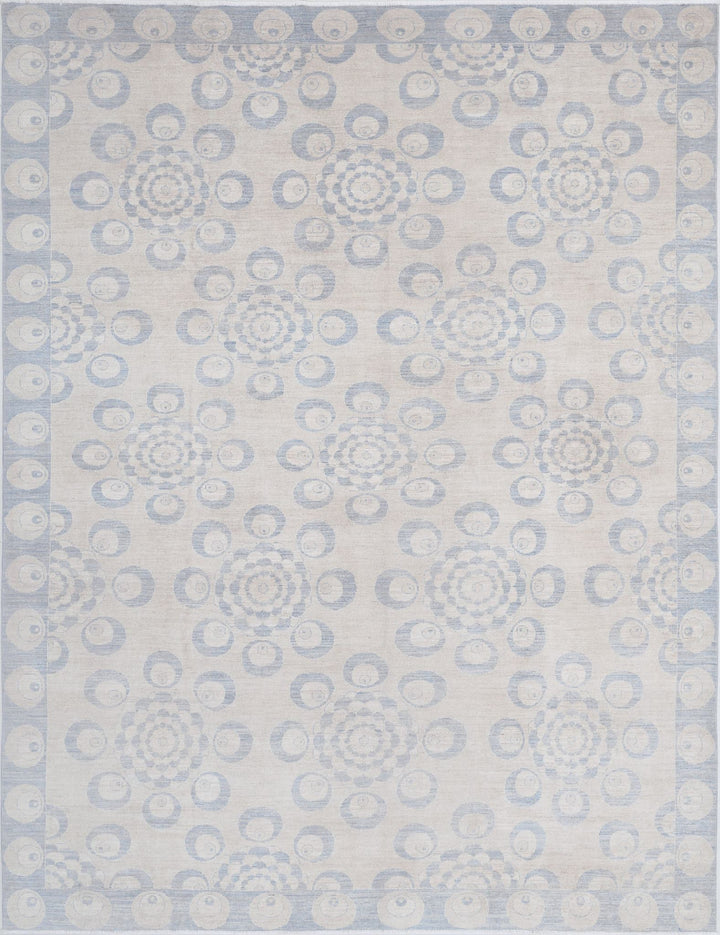 Hand Knotted Serenity Wool Rug 8' 9" x 11' 8" - No. AT86806