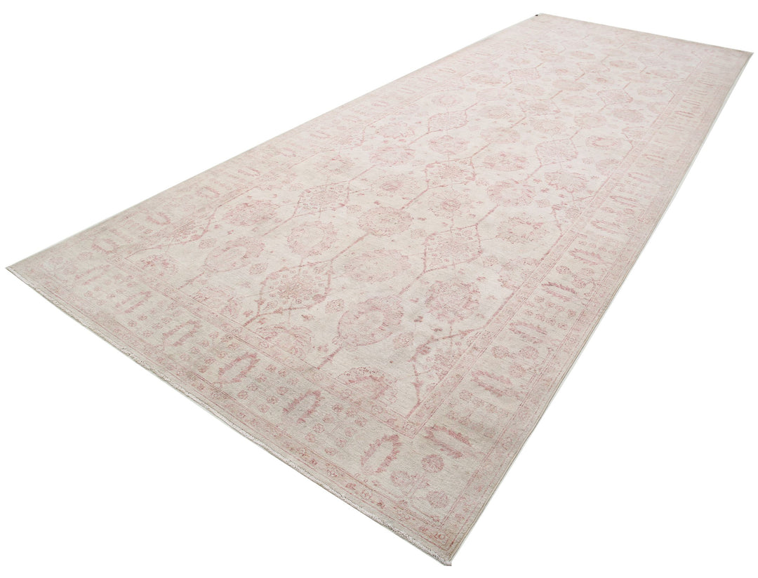 Hand Knotted Serenity Wool Rug 8' 6" x 17' 5" - No. AT37659
