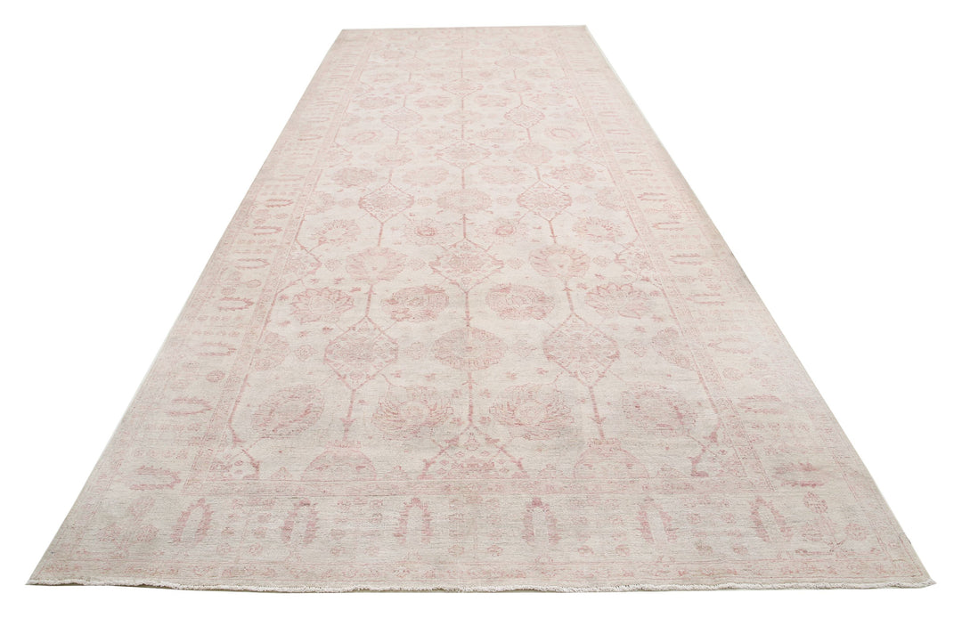 Hand Knotted Serenity Wool Rug 8' 6" x 17' 5" - No. AT37659