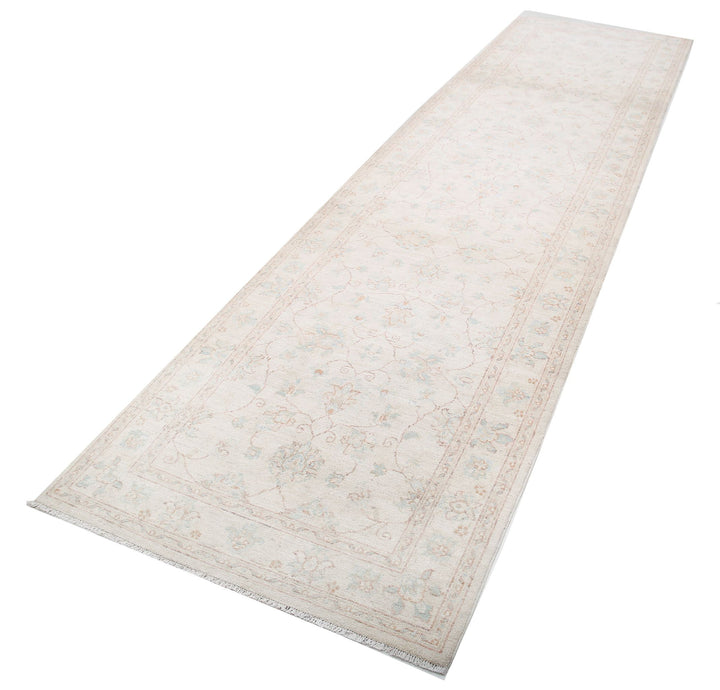 Hand Knotted Serenity Wool Rug 3' 5" x 12' 8" - No. AT92298