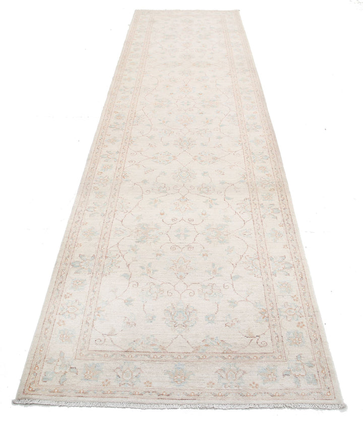 Hand Knotted Serenity Wool Rug 3' 5" x 12' 8" - No. AT92298