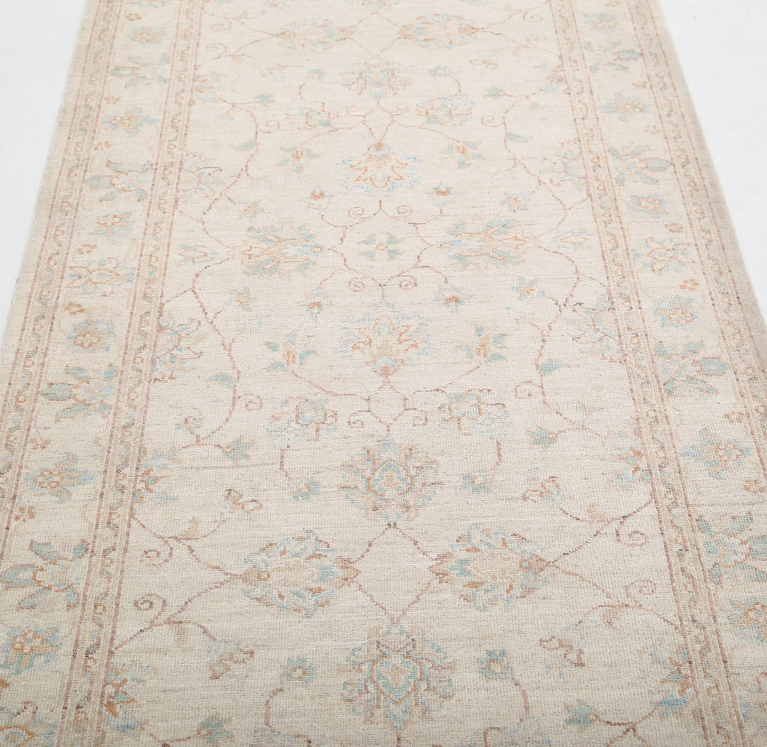 Hand Knotted Serenity Wool Rug 3' 5" x 12' 8" - No. AT92298