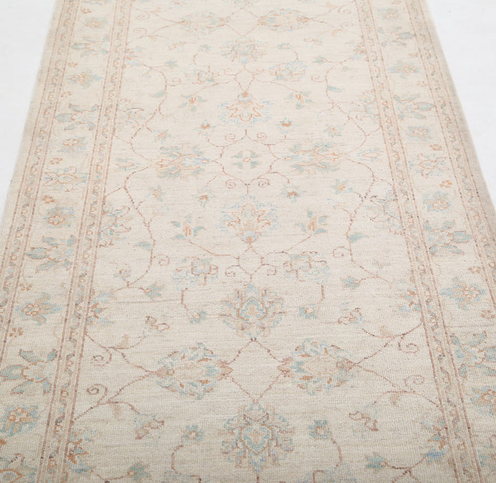 Hand Knotted Serenity Wool Rug 3' 5" x 12' 8" - No. AT92298