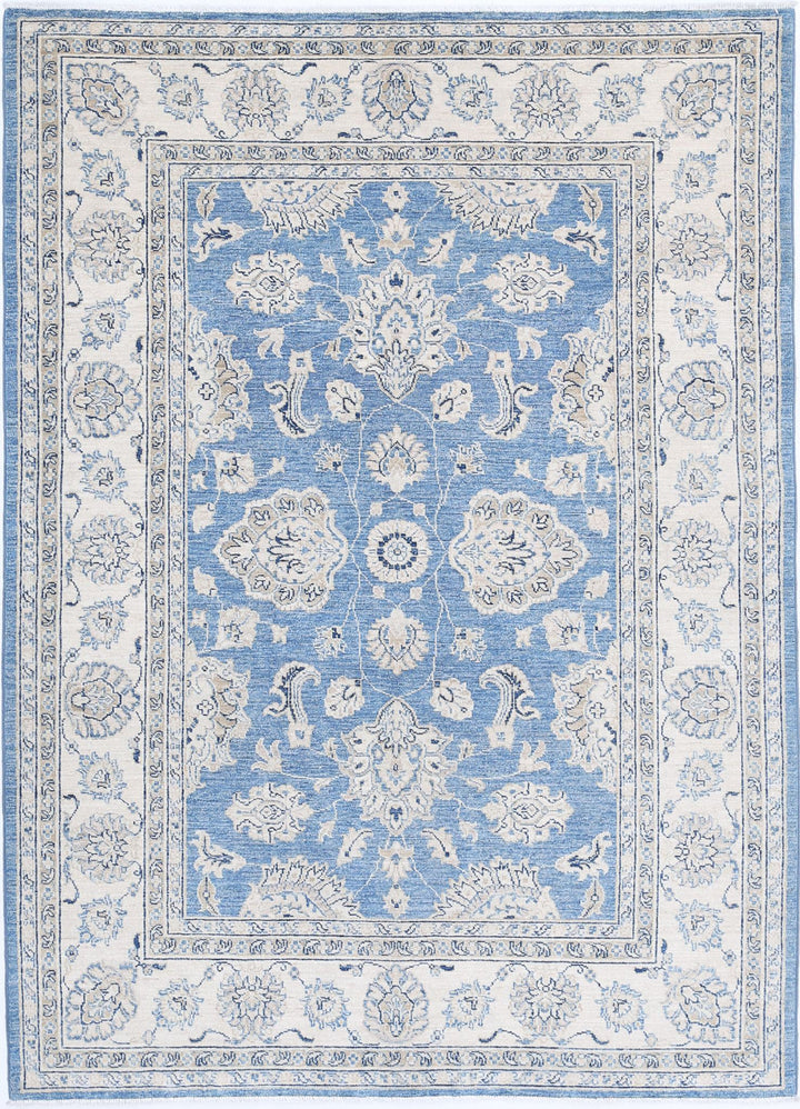 Hand Knotted Serenity Wool Rug 4' 9" x 6' 9" - No. AT79838