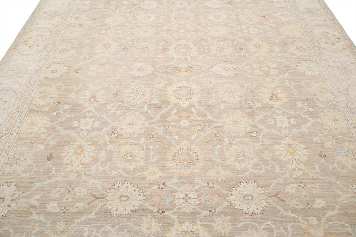 Hand Knotted Serenity Wool Rug 4' 0" x 9' 2" - No. AT81451