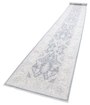 Hand Knotted Serenity Wool Rug 3' 3" x 25' 6" - No. AT75109