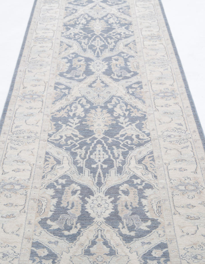 Hand Knotted Serenity Wool Rug 3' 3" x 25' 6" - No. AT75109