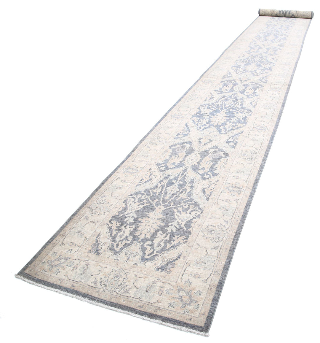 Hand Knotted Serenity Wool Rug 3' 3" x 25' 10" - No. AT94590