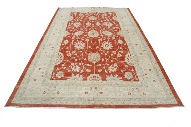 Hand Knotted Serenity Wool Rug 6' 8" x 9' 9" - No. AT41025