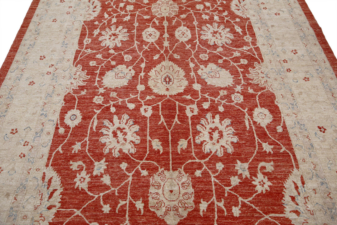 Hand Knotted Serenity Wool Rug 6' 8" x 9' 9" - No. AT41025