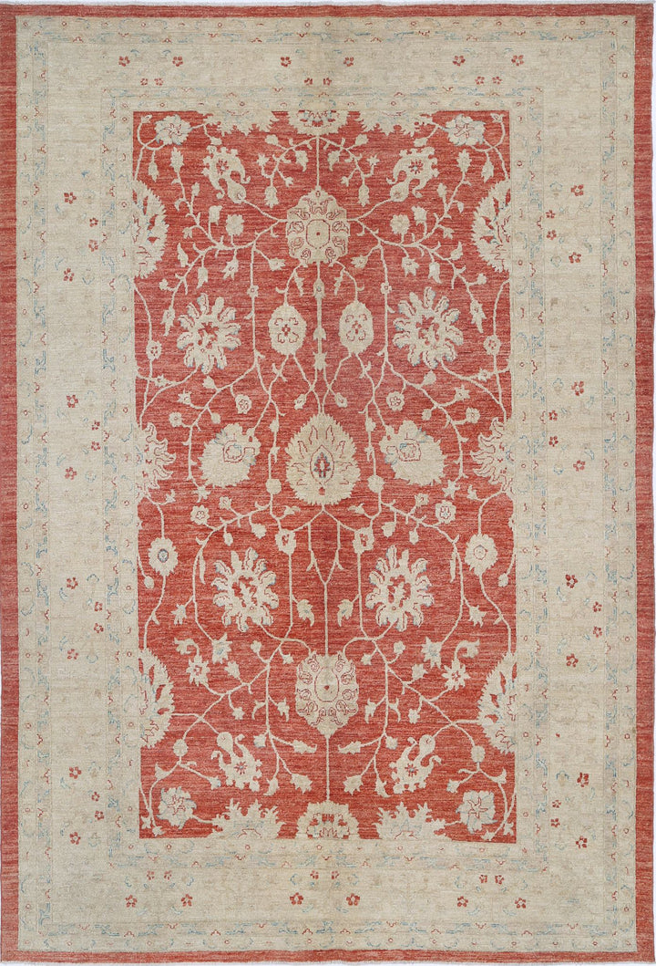 Hand Knotted Serenity Wool Rug 6' 8" x 9' 9" - No. AT41025