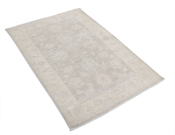 Hand Knotted Serenity Wool Rug 3' 1" x 4' 7" - No. AT69779