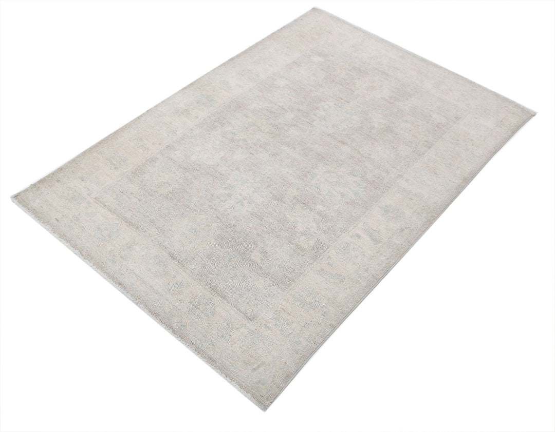 Hand Knotted Serenity Wool Rug 3' 1" x 4' 7" - No. AT69779