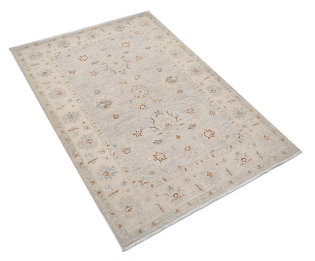 Hand Knotted Serenity Wool Rug 3' 3" x 4' 9" - No. AT63251