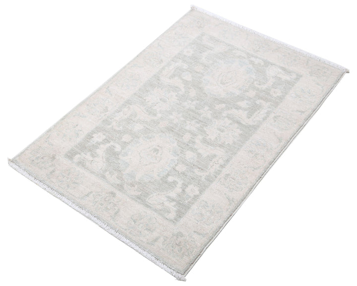 Afghan Serenity Rug 2' 0" x 3' 0" Hand-Knotted field