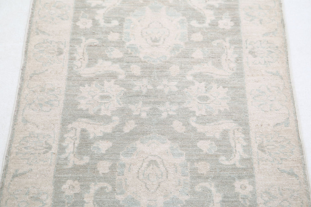 Afghan Serenity Rug 2' 0" x 3' 0" Hand-Knotted close-up