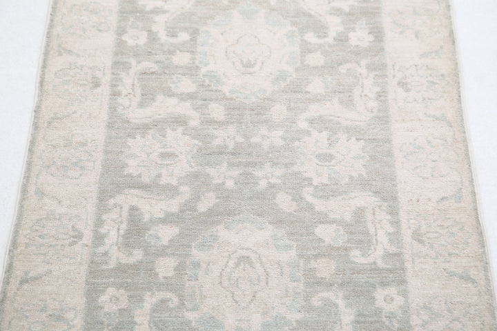 Afghan Serenity Rug 2' 0" x 3' 0" Hand-Knotted close-up