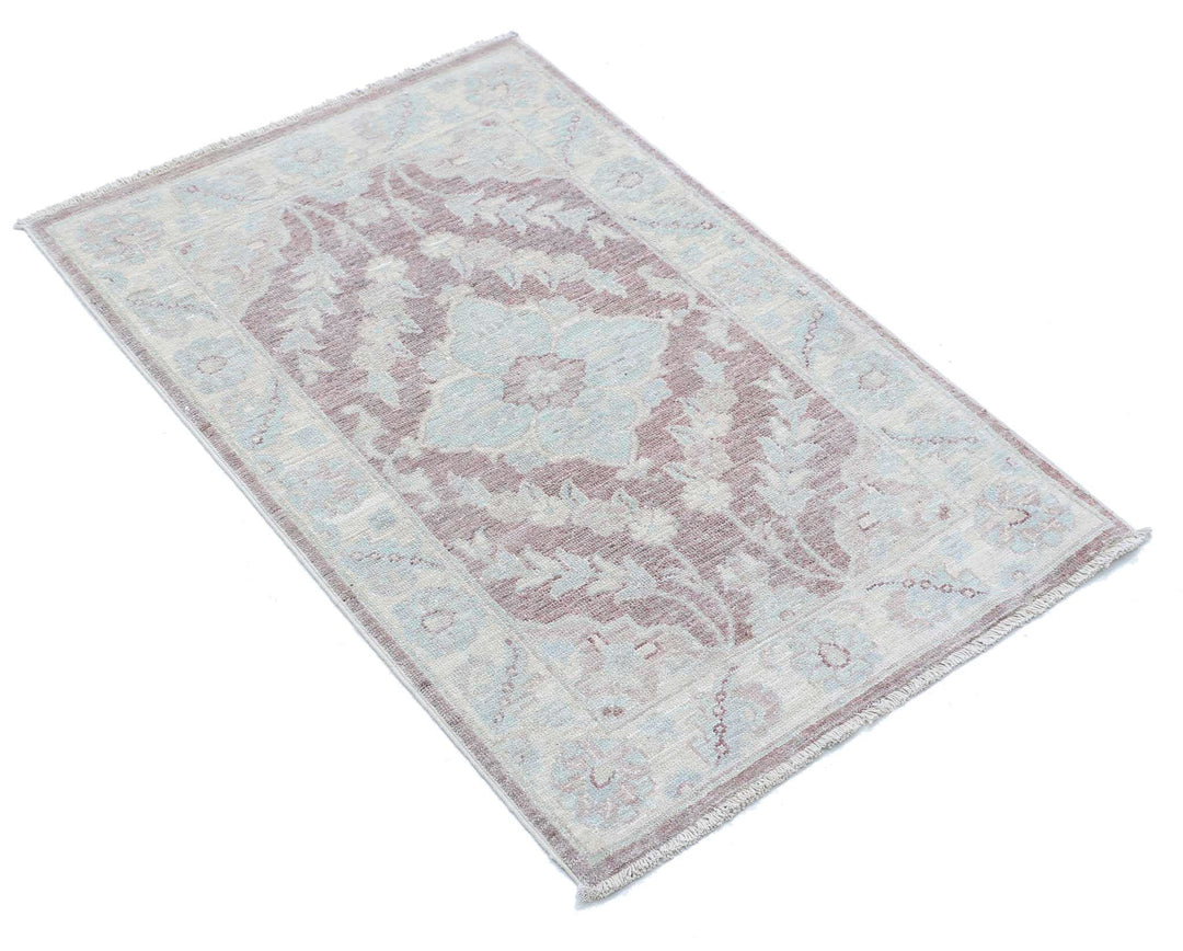 Hand Knotted Serenity Wool Rug 2' 1" x 3' 2" - No. AT47155