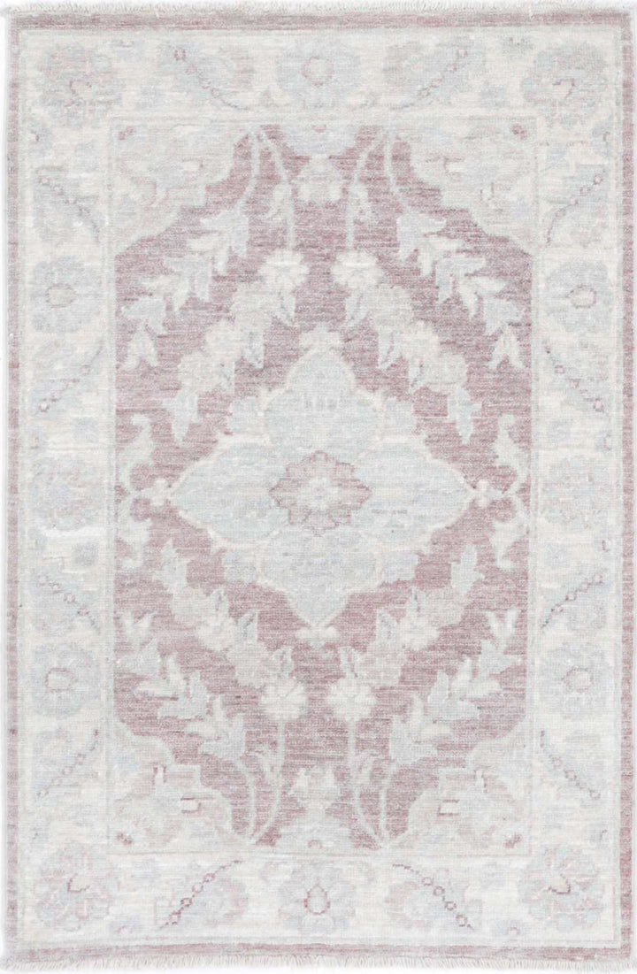 Hand Knotted Serenity Wool Rug 2' 1" x 3' 2" - No. AT47155