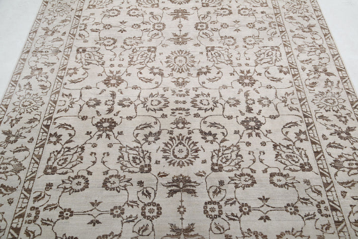 Hand Knotted Serenity Wool Rug 5' 9" x 8' 4" - No. AT56765