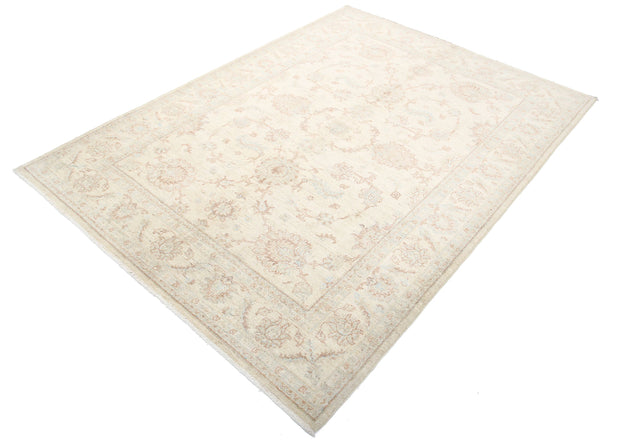 Hand Knotted Serenity Wool Rug 5' 5" x 7' 6" - No. AT90741