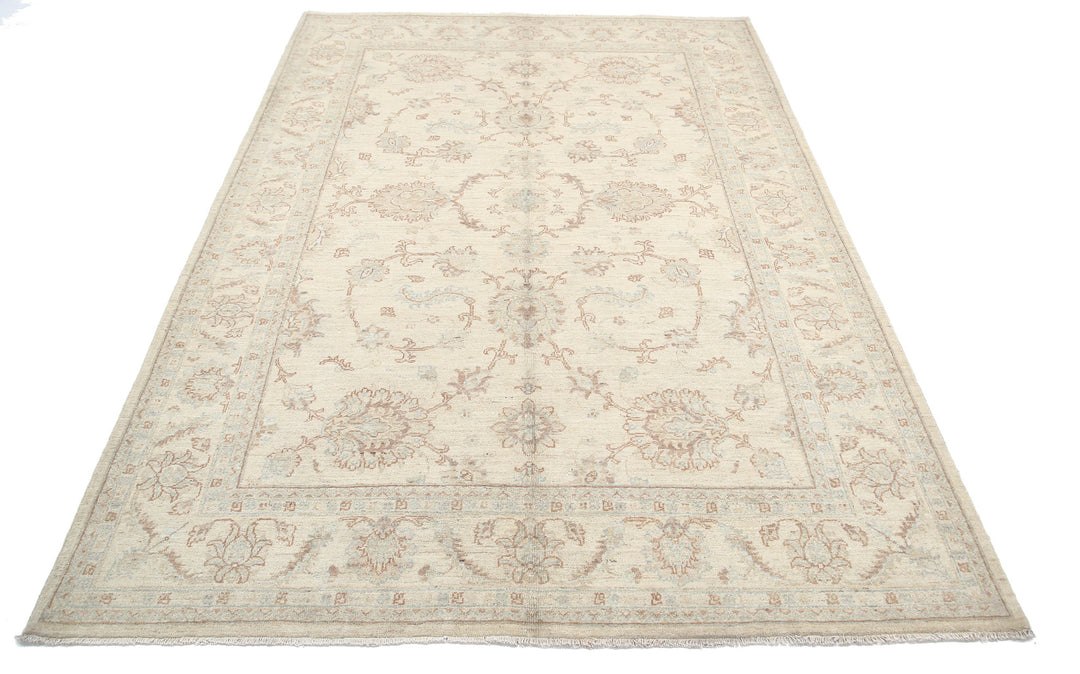 Hand Knotted Serenity Wool Rug 5' 5" x 7' 6" - No. AT90741