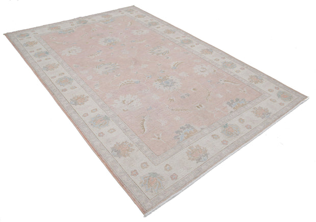 Hand Knotted Serenity Wool Rug 5' 11" x 8' 11" - No. AT75304