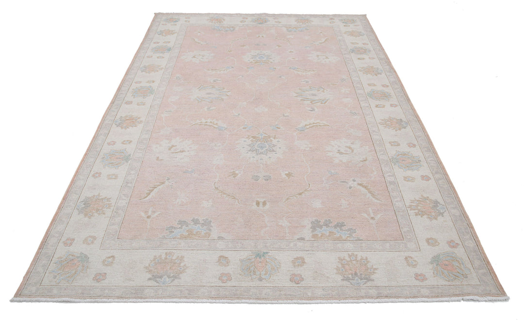 Hand Knotted Serenity Wool Rug 5' 11" x 8' 11" - No. AT75304