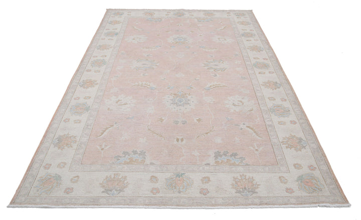 Hand Knotted Serenity Wool Rug 5' 11" x 8' 11" - No. AT75304