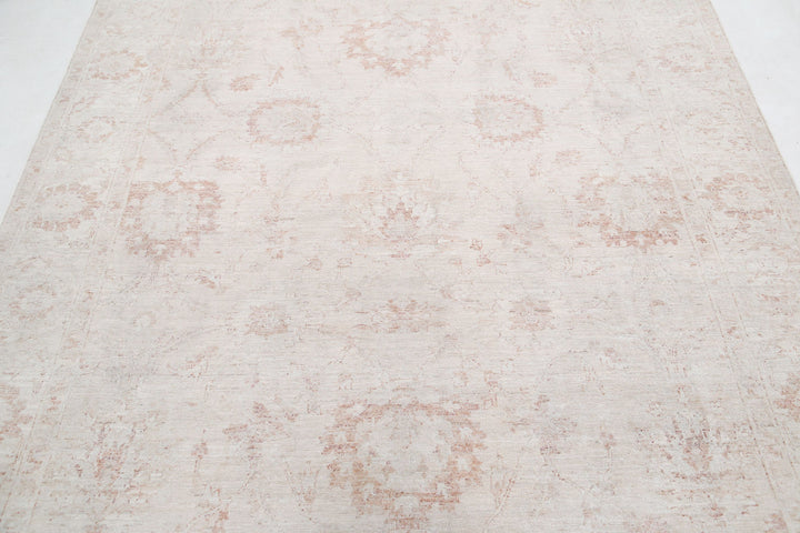Hand Knotted Serenity Wool Rug 6' 4" x 7' 11" - No. AT63386