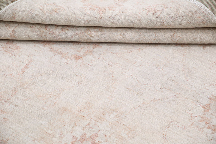 Hand Knotted Serenity Wool Rug 6' 4" x 7' 11" - No. AT63386