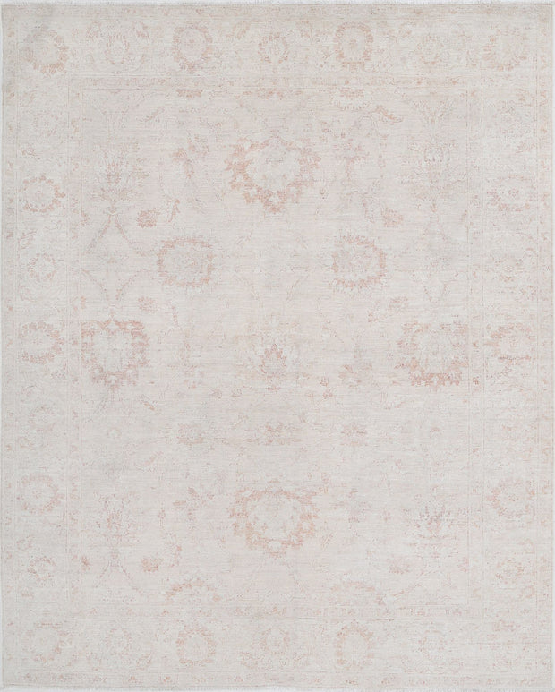 Hand Knotted Serenity Wool Rug 6' 4" x 7' 11" - No. AT63386