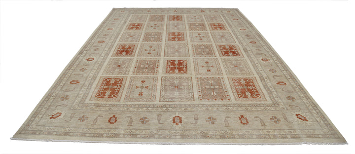 Hand Knotted Serenity Wool Rug 9' 7" x 13' 6" - No. AT92643