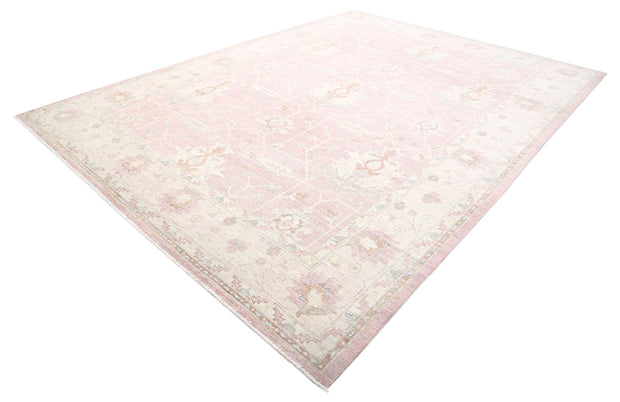Hand Knotted Serenity Wool Rug 9' 10" x 13' 4" - No. AT46600