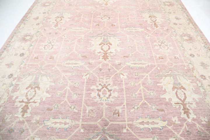 Hand Knotted Serenity Wool Rug 9' 10" x 13' 4" - No. AT46600