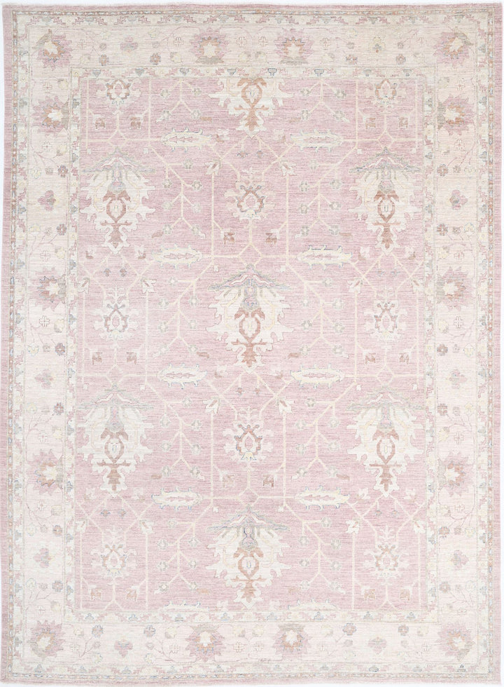 Hand Knotted Serenity Wool Rug 9' 10" x 13' 4" - No. AT46600