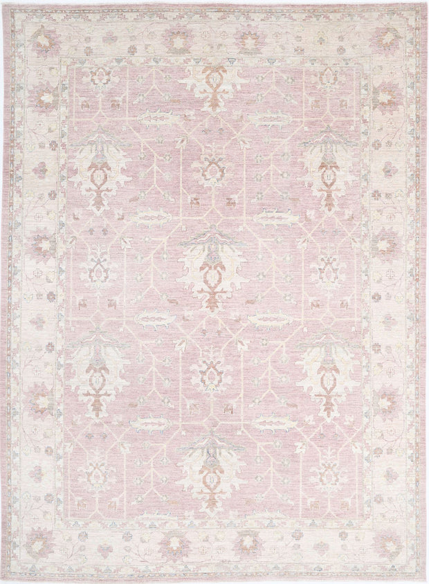 Hand Knotted Serenity Wool Rug 9' 10" x 13' 4" - No. AT46600