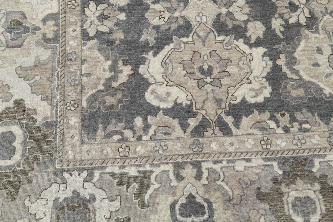 Hand Knotted Serenity Wool Rug 11' 9" x 17' 6" - No. AT36396