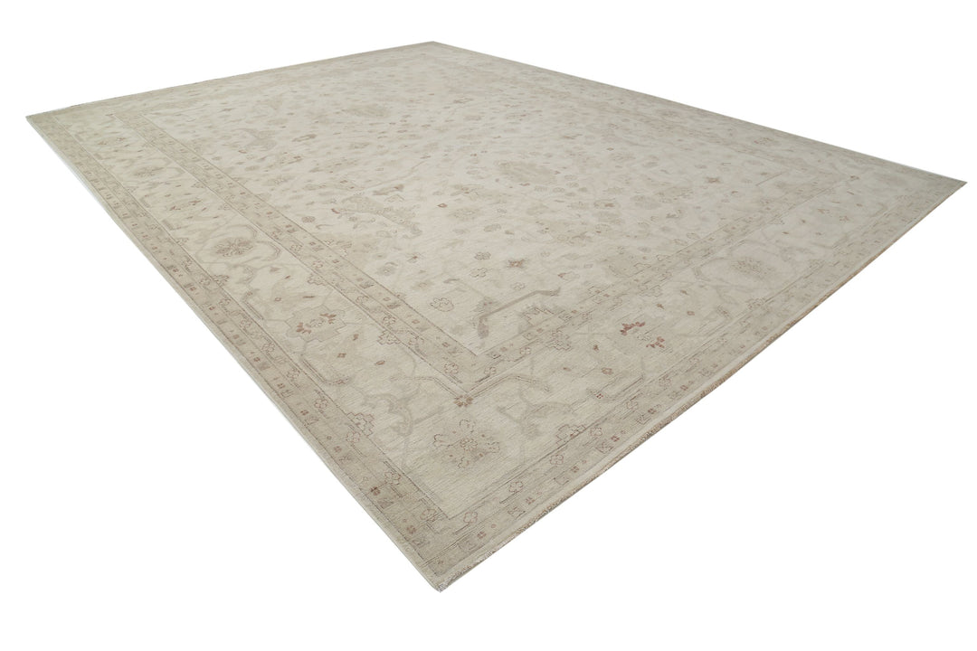 Hand Knotted Farhan Wool Rug 12' 11" x 16' 10" - No. AT56494