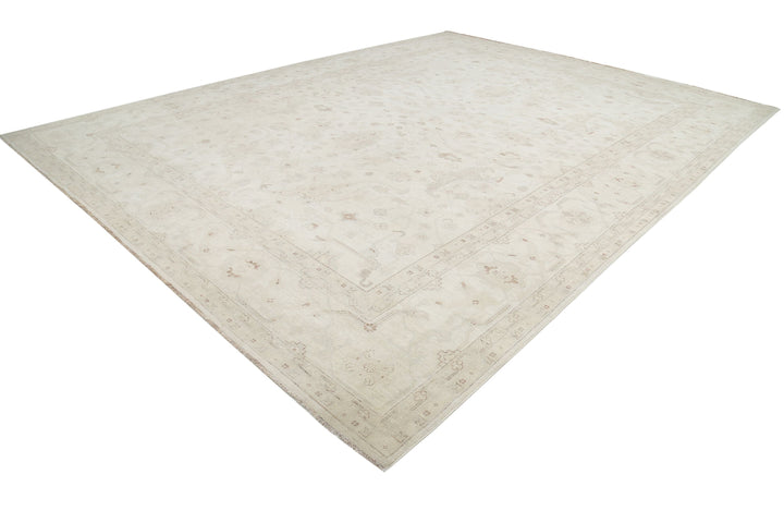 Hand Knotted Farhan Wool Rug 12' 11" x 16' 10" - No. AT56494