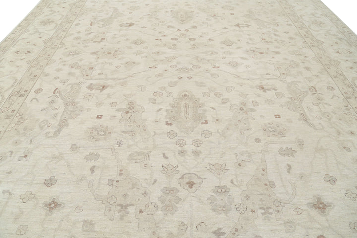 Hand Knotted Farhan Wool Rug 12' 11" x 16' 10" - No. AT56494