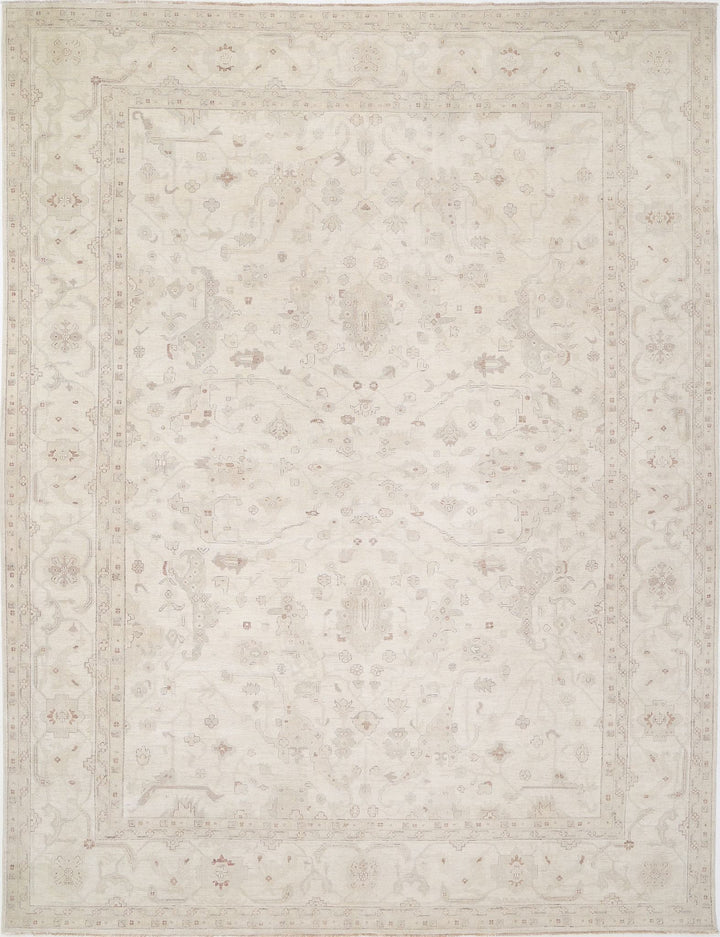 Hand Knotted Farhan Wool Rug 12' 11" x 16' 10" - No. AT56494