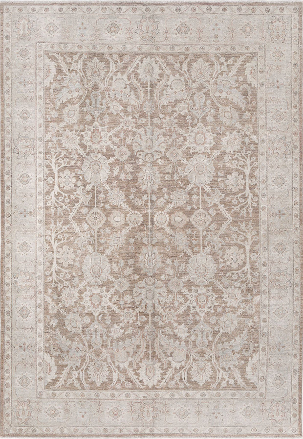 Hand Knotted Serenity Wool Rug 6' 2" x 8' 9" - No. AT27307