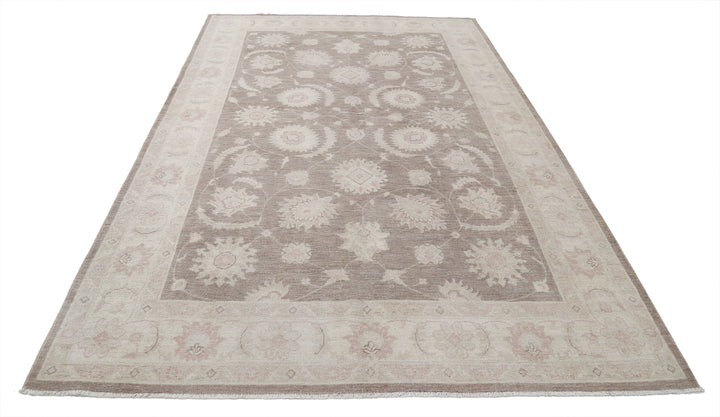 Hand Knotted Serenity Wool Rug 6' 3" x 9' 3" - No. AT92385