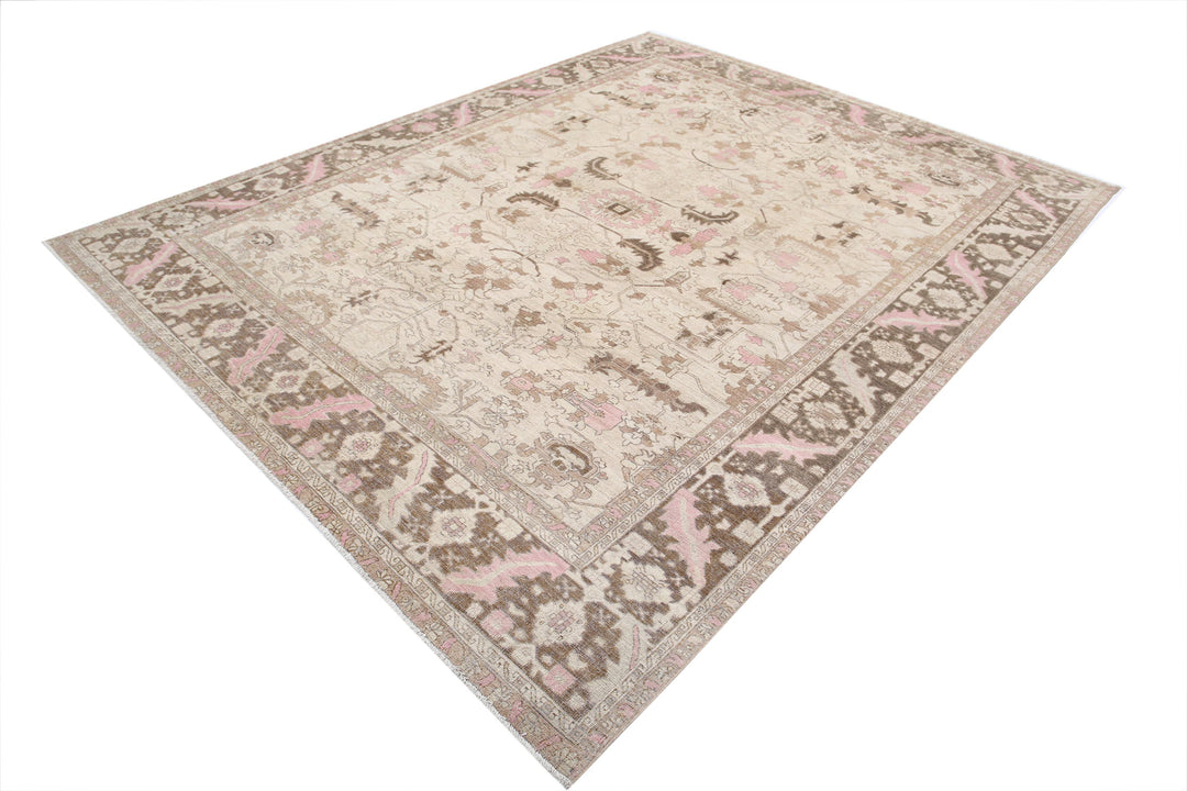 Hand Knotted Serenity Wool Rug 7' 11" x 9' 10" - No. AT73801