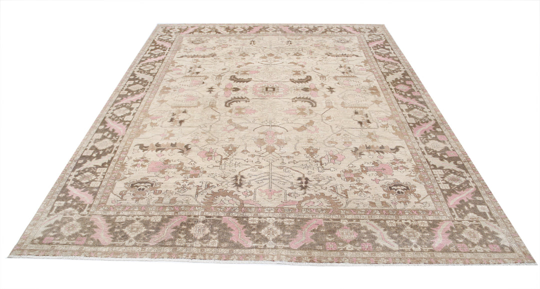 Hand Knotted Serenity Wool Rug 7' 11" x 9' 10" - No. AT73801